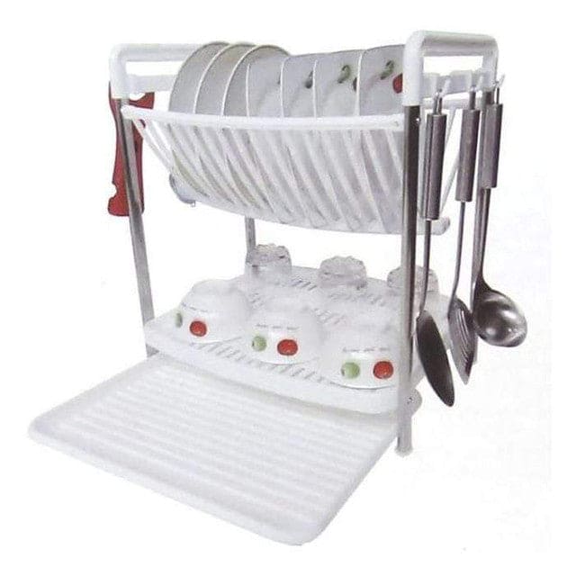 Solid Multifunctional Dish Rack, Utensils Dishes Drying Drainer, Two Level Kitchen Rack, Dish Drying Rack, Dishes Cutlery Dry Rack, Kitchen Bowl Plate Tableware Rack, Dinnerware Organizer Basket Solid Multifunctional Dish Rack, Utensils Dishes Drying Drainer, Two Level Kitchen Rack, Dish Drying Rack, Dishes Cutlery Dry Rack, Kitchen Bowl Plate Tableware Rack, Dinnerware Organizer Basket